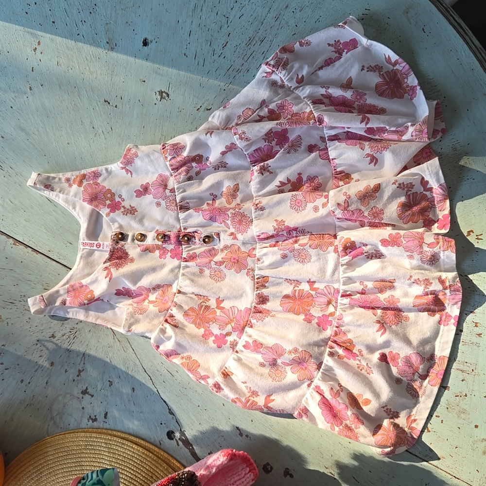 🌸 FABKIDS Floral Romper